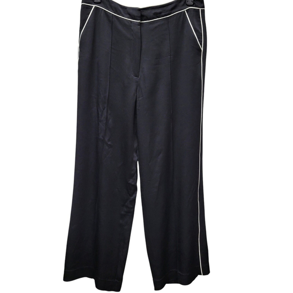 Veronica Beard Edia Pants Women’s Size 14 Black. Excellent Condition Pre-owned - Picture 7 of 9